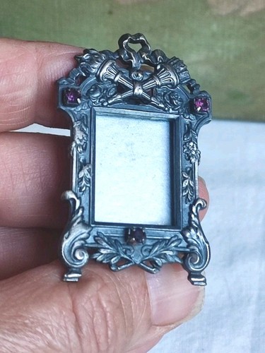 Ancien cadre photo miniature - cadre,