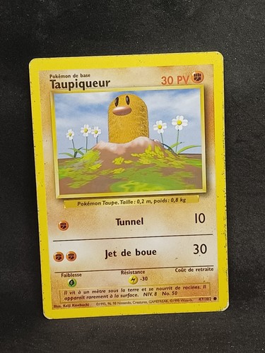 Carte pokemon taupiqueur - pokemon,