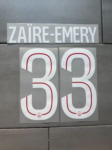 Flocage zaïre emery psg - #33,