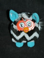 Peluche Doudou Furby Mcdonald's 2014 Noir et Blanc  Mac Donald's 
