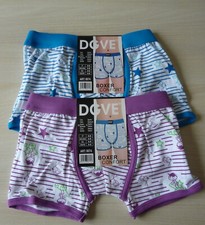 Lot de 2 boxer culotte slip caleçon enfant garçon taille 4-6 ans neuf