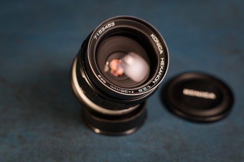 Objectif konica hexanon - konica,