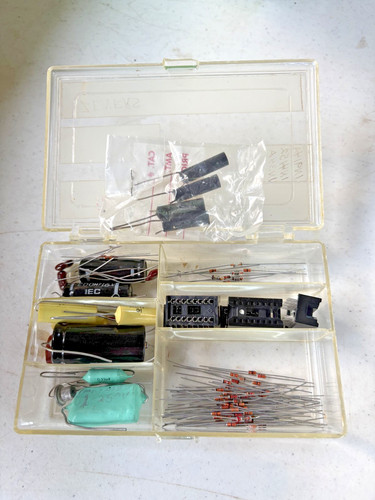 Vintage electronic parts - electronic,