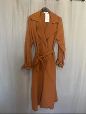 Trench coat long Camel  -