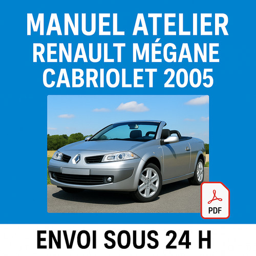 Manuel atelier renault - manuel, mégane