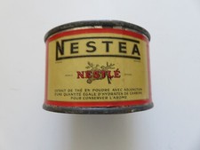 ANCIENNE BOITE TOLE  NESTEA
