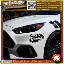 sticker autocollant castrol