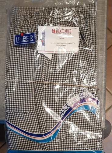 Pantalon cuisine mixte neuf - cuisine,