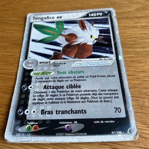 Carte pokémon tengalice - carte, ex