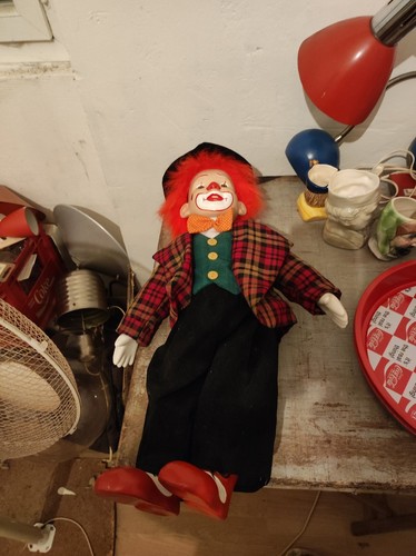 Magnifique poupée clown - clown, de