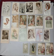 Lot de 23 Images pieuses