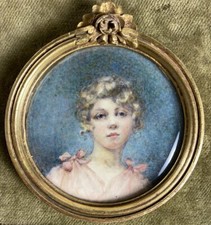 Antique French Portrait