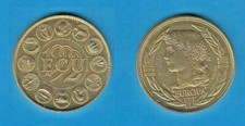 Editions LALETA  Médaille  Ecu EUROPA 1992 en Bronze Vénitien