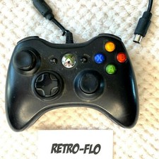 Manette Officielle Microsoft Xbox 360 - Noir - Semi HS à Réparer
