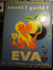 Affiche Eva Jus de Pomme Even