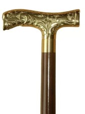 Ancien bâton de marche homme