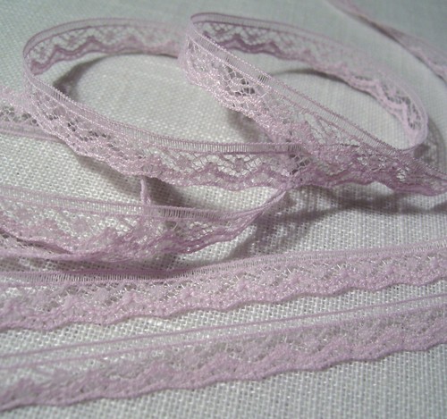 Fine dentelle feston rose - feston,