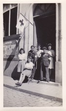 SEINE SAINT DENIS VILLETANEUSE LIBERATION AOUT 1944POSTE DE SECOURS RUE DE PARIS