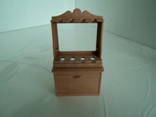 PLAYMOBIL vintage western râtelier marron clair carabines fort nordistes shérif