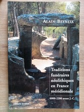 Livre Traditions funéraires néolithiques en France Alain Beyneix errance