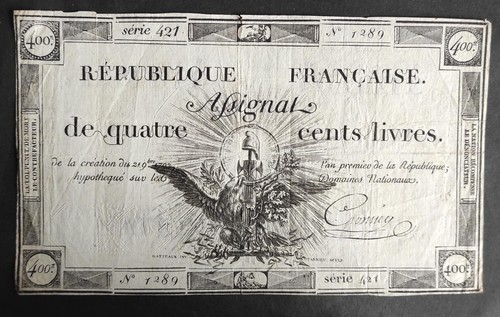 Rare dans cet etat assignat - rare,