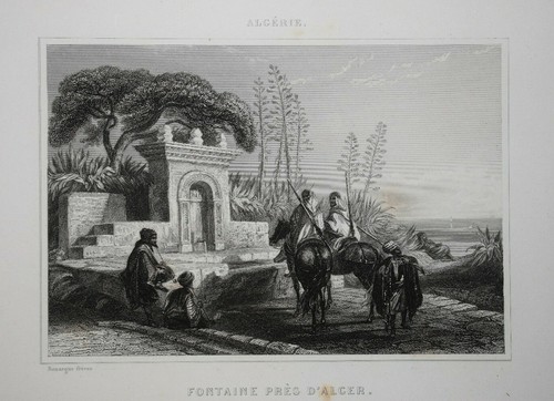 Fontaine pres alger afrique - fontaine,