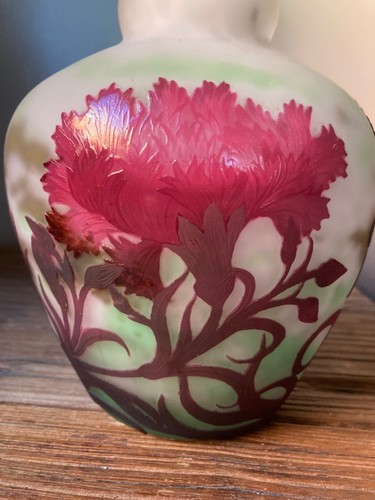 Vase art nouveau muller - muller, freres