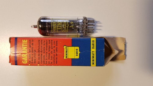 Tube redresseur miniwatt - tube, dario