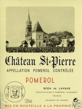 CHATEAU SAINT PIERRE 2014
