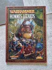 livre warhammer armées hommes -lézards    occasion