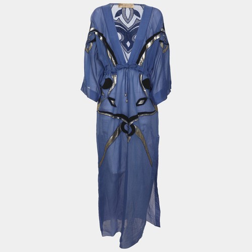 Caftan soie mélangée - en,
