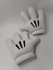 Lot De 2 Gants Paire De Gant Mains De Mickey Disney Disneyland Déguisement...