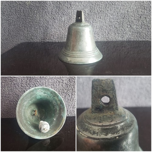 Cloche bronze xixe - cloche,