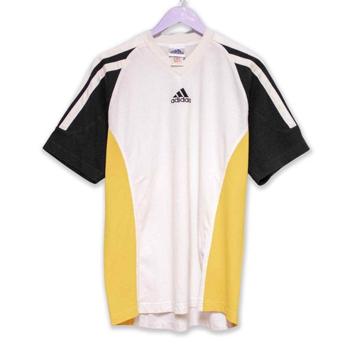 Shirt adidas vintage blanc - t-shirt,