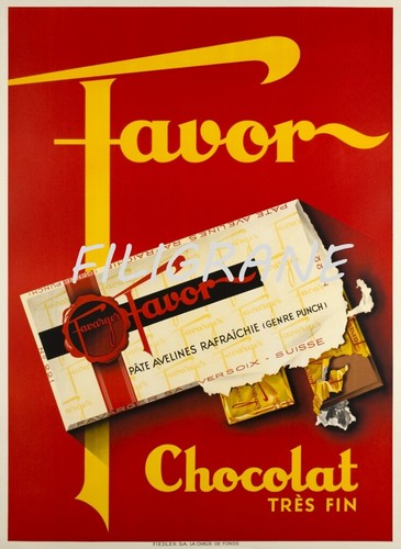 Favor chocolat rhpm - rhpm, poster
