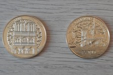 75 - Lot 2 médailles - Notre-Dame-de-Paris 1163-2024 - 2025 - Monnaie de Paris