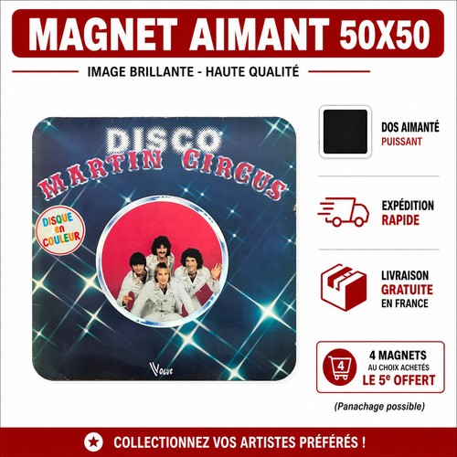 Magnet martin circus - martin, disco
