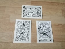 Lot cartes illustrations - lot,