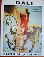 AFFICHE DALI - 1979-GALERIE DE