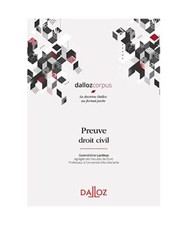 Preuve - Droit civil, Lardeux
