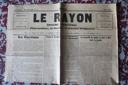 Rayon journal les andelys - rayon,