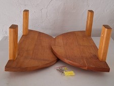 Étagère bois et verre