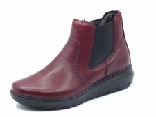 ENVAL Soft 4767822 Vitello Atik Bordò Bottines Basses pour Femme en Cuir Avec La