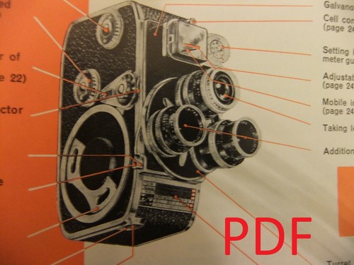 Instructions cine movie - , camera