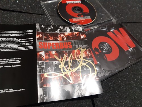 Superbus autographe jennifer - superbus,