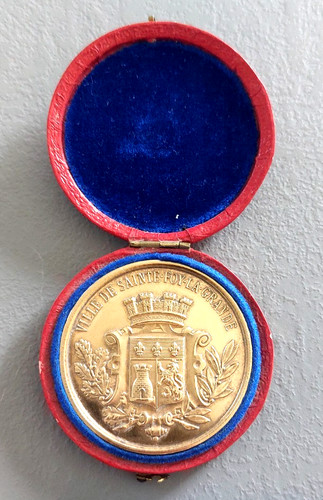 Médaille argent vermeil - médaille,