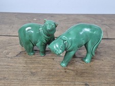 Lot De 2 Ancien Animaux En