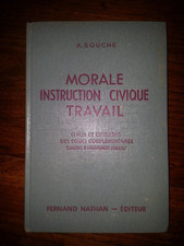 MORALE INSTRUCTION CIVIQUE