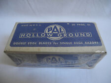 militaria US ww2 boîte neuve 20 paquets lame rasoir PAL Hollow PX Gilete Star WK