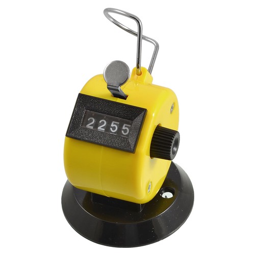 Chiffres plastique jaune - en,